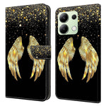Xiaomi Redmi Note 13 4G Plånboksfodral Fallskyddande 3D-mönstertryck Läderflikfodral