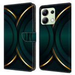 Xiaomi Redmi Note 13 4G Plånboksfodral Fallskyddande 3D-mönstertryck Läderflikfodral