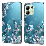 Xiaomi Redmi Note 13 4G Plånboksfodral Fallskyddande 3D-mönstertryck Läderflikfodral