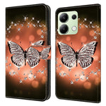 Xiaomi Redmi Note 13 4G Plånboksfodral Fallskyddande 3D-mönstertryck Läderflikfodral