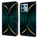 Xiaomi Redmi Note 13 5G Anti-Drop-skal 3D-mönsterutskrift Plånboksfodral