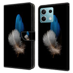 Xiaomi Redmi Note 13 5G Anti-Drop-skal 3D-mönsterutskrift Plånboksfodral