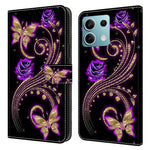 Xiaomi Redmi Note 13 5G Anti-Drop-skal 3D-mönsterutskrift Plånboksfodral