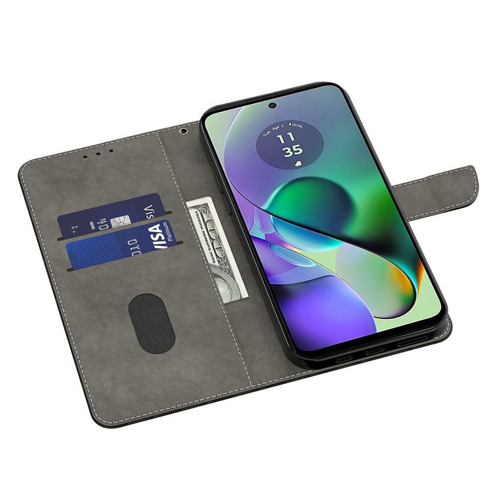 For Motorola Moto E14 4G / G04 4G / G04s 4G / G24 4G Leather Case 3D Pattern Printing Wallet Stand Cover