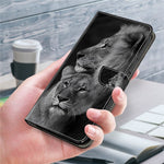 For Motorola Moto E14 4G / G04 4G / G04s 4G / G24 4G Leather Case 3D Pattern Printing Wallet Stand Cover