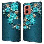 For Motorola Moto E14 4G / G04 4G / G04s 4G / G24 4G Leather Case 3D Pattern Printing Wallet Stand Cover