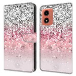 For Motorola Moto E14 4G / G04 4G / G04s 4G / G24 4G Leather Case 3D Pattern Printing Wallet Stand Cover