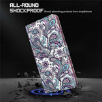 For Xiaomi Redmi Note 13 5G Leather Case 3D Pattern Printing Phone Cover with Hand Strap