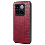 For Xiaomi 14 Pro Case Crocodile Texture Anti-scratch Cell Phone Cover