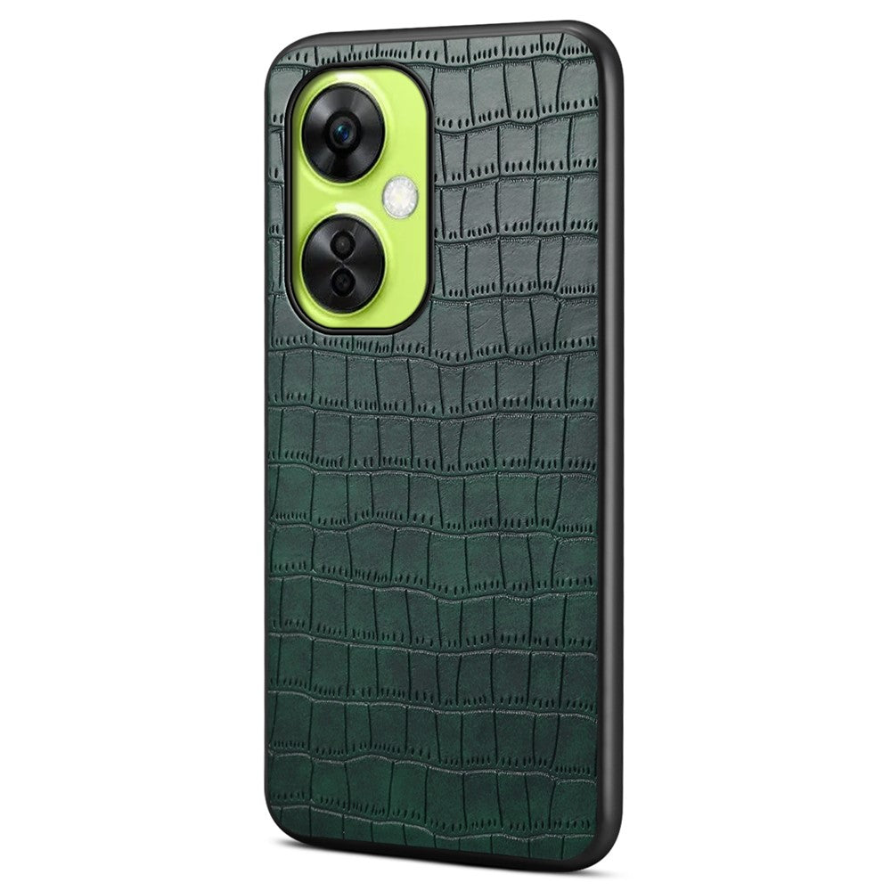 For OnePlus Nord CE 3 Lite 5G / Nord N30 5G Cell Phone Case Crocodile Pattern Textured Anti-drop Cover