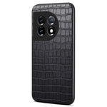 For OnePlus 11 5G Cell Phone Cases Slim-Fit Crocodile Pattern Textured Cover