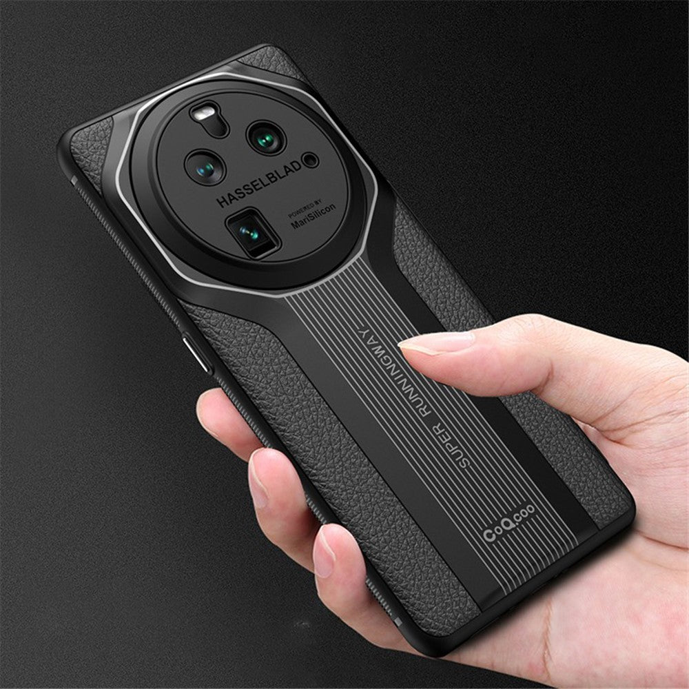 Q.COO Super Running Series 2 for Oppo Find X6 Pro Case PU + TPU + Acrylic Back Cover