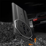 Q.COO Super Running Series 2 for Oppo Find X7 Ultra Case PU + TPU + Acrylic Back Cover