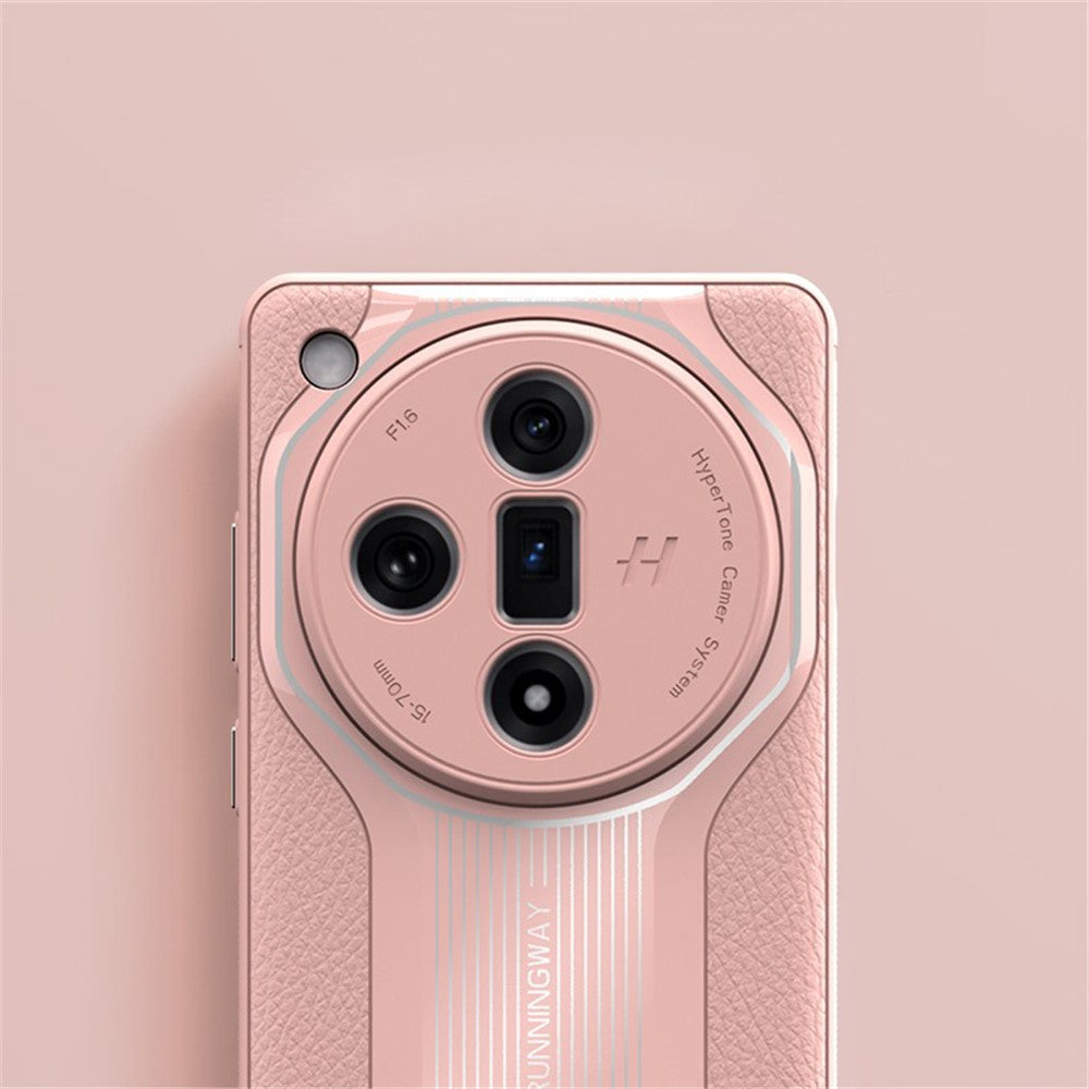 Q.COO Super Running Series 2 for Oppo Find X7 Ultra Case PU + TPU + Acrylic Back Cover