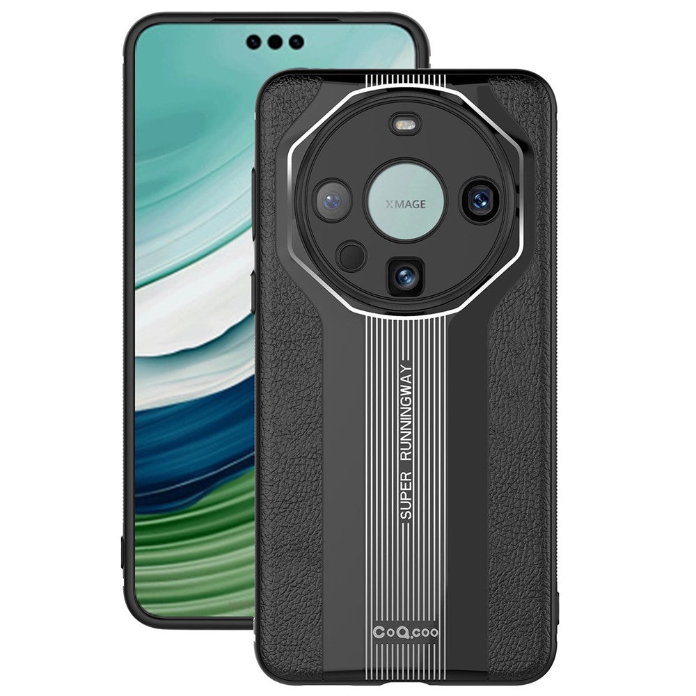 Q.COO Super Running Series 2 for Huawei Mate 60 Pro / Mate 60 Pro+ Case PU + TPU + Acrylic Back Cover