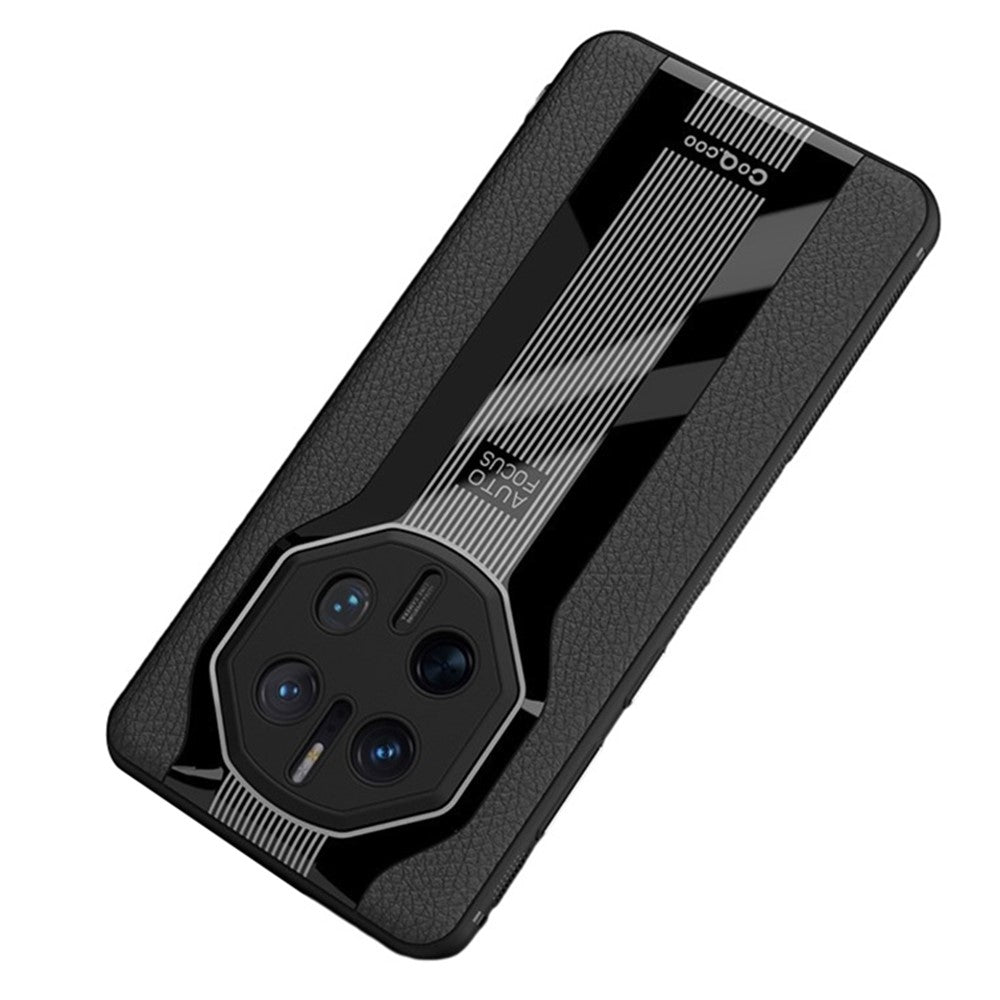 Q.COO Super Running Series 2 for Huawei Mate 50 RS Porsche Design 4G Case PU + TPU + Acrylic Back Cover