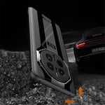 Q.COO Super Running Series 2 for Huawei Mate 50 RS Porsche Design 4G Case PU + TPU + Acrylic Back Cover
