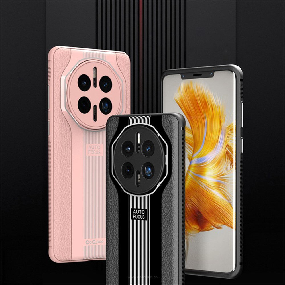Q.COO Super Running Series 2 for Huawei Mate 50 RS Porsche Design 4G Case PU + TPU + Acrylic Back Cover