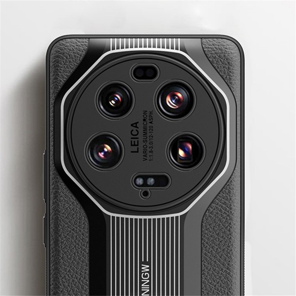 Q.COO Super Running Series 2 för Xiaomi 13 Ultra-skal PU+TPU+akryl stötsäkert mobilskal