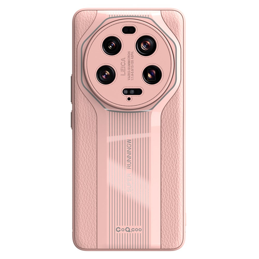 Q.COO Super Running Series 2 för Xiaomi 13 Ultra-skal PU+TPU+akryl stötsäkert mobilskal