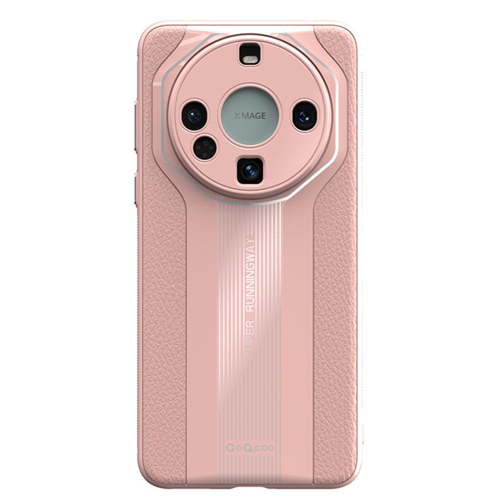 Q.COO Super Running Series 2 for Huawei Mate 60 Slim Case PU Covered TPU+Acrylic Phone Shell