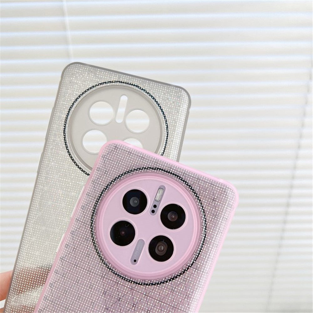 Q.COO For Huawei Mate 50 4G Case Sparkle Design TPU Scratch Resistant Phone Cover