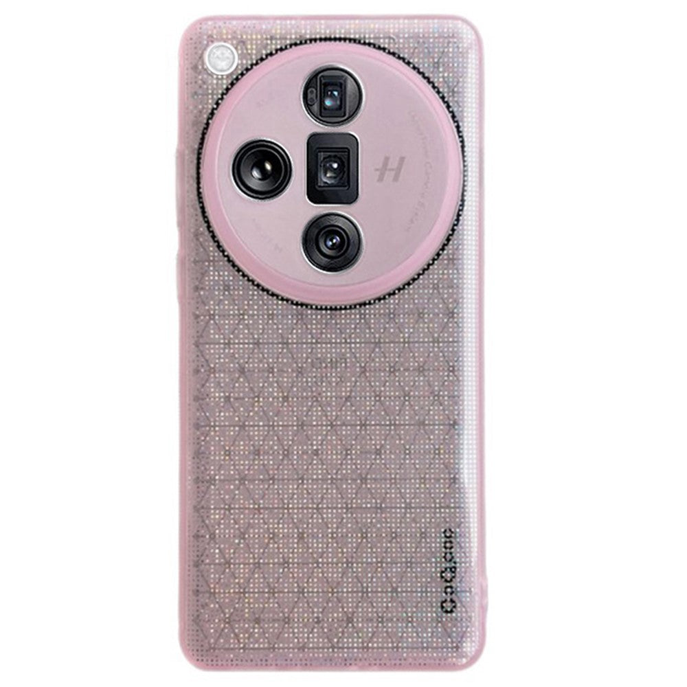Q.COO For Oppo Find X7 Ultra Case Starry Sky Series Flexible TPU Protective Phone Cover