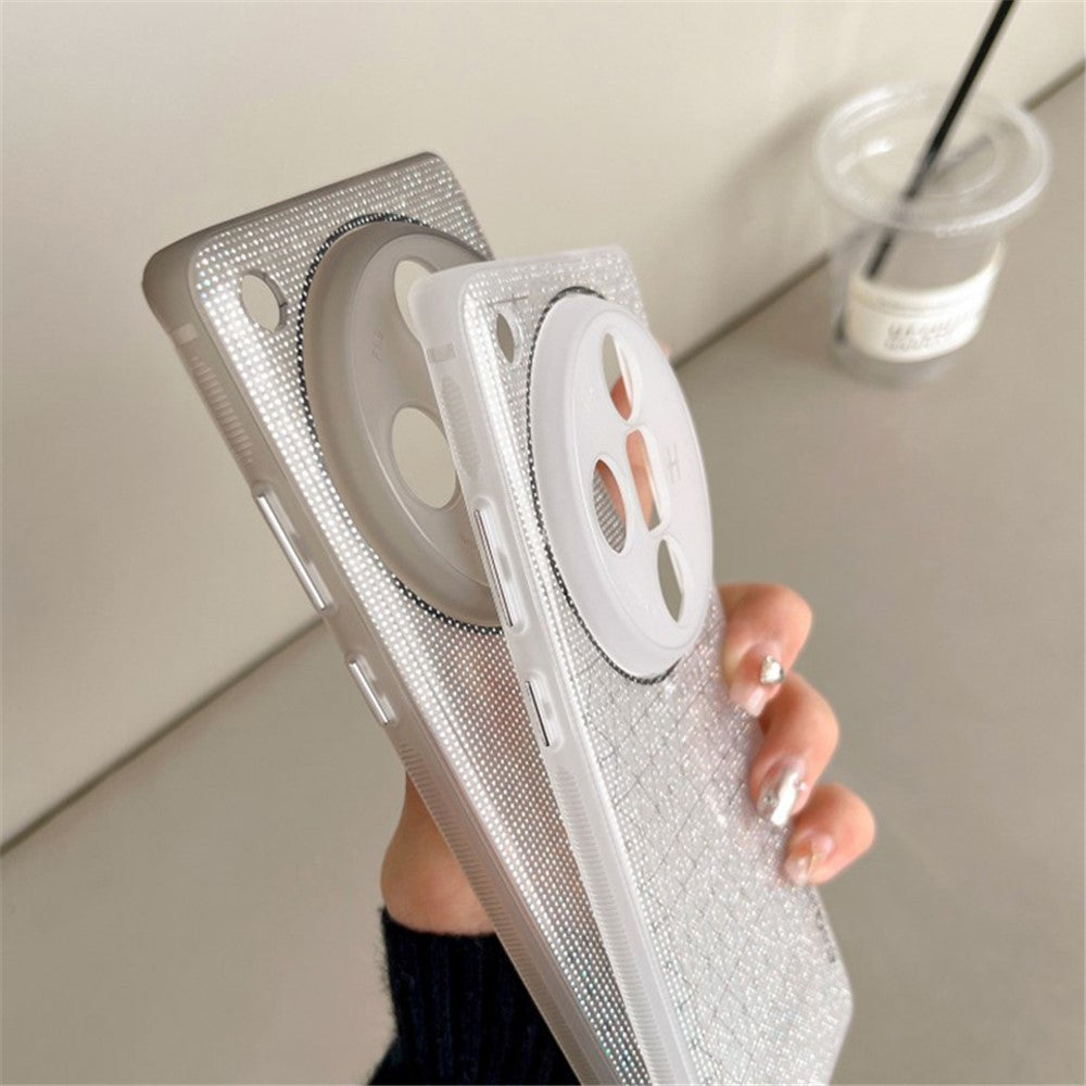 Q.COO For Oppo Find X7 Ultra Case Starry Sky Series Flexible TPU Protective Phone Cover