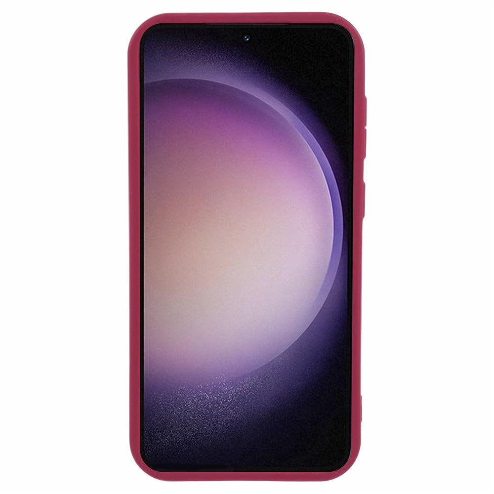 For Samsung Galaxy S23+ Case Camera Lens Protection TPU Phone Cover with Matte Finish