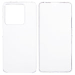 For Xiaomi Redmi Note 13 5G Clear Phone Cover Acrylic+TPU 360-Degree Full Coverage Case with PET Screen Film