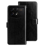 IDEWEI For Xiaomi Redmi K70 Pro Champion Edition Case Crazy Horse Texture Magnetic Phone Cover