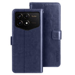 IDEWEI For Xiaomi Redmi K70 Pro Champion Edition Case Crazy Horse Texture Magnetic Phone Cover