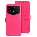 IDEWEI For Xiaomi Redmi K70 Pro Champion Edition Case Crazy Horse Texture Magnetic Phone Cover