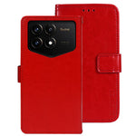 IDEWEI For Xiaomi Redmi K70 Pro Champion Edition Case Crazy Horse Texture Magnetic Phone Cover