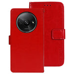 IDEWEI For Xiaomi Redmi A3 4G / Poco C61 4G Wallet Case Crazy Horse Texture Leather Stand Phone Cover