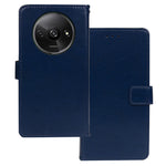 IDEWEI For Xiaomi Redmi A3 4G / Poco C61 4G Case Crazy Horse Texture Leather Phone Cover with Card Slots Wallet