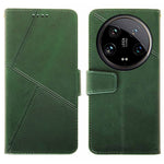 IDEWEI For Xiaomi 14 Ultra Leather Case Calf Texture Phone Wallet Cover