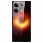 Xiaomi Redmi Note 13 5G-skal PC+härdat glas+TPU-mönstertryck mobilskal