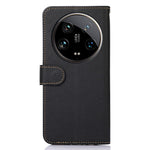 KHAZNEH For Xiaomi 14 Ultra Cell Phone Cases RFID Blocking Bump Proof Cover with Hand Strap