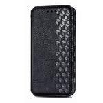 For Oppo A38 4G / A18 4G PU Leather Case Rhombus Imprint Wallet Stand Phone Cover