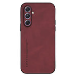 For Samsung Galaxy A34 5G Slim Case Skin-Touch TPU + PU Smartphone Case