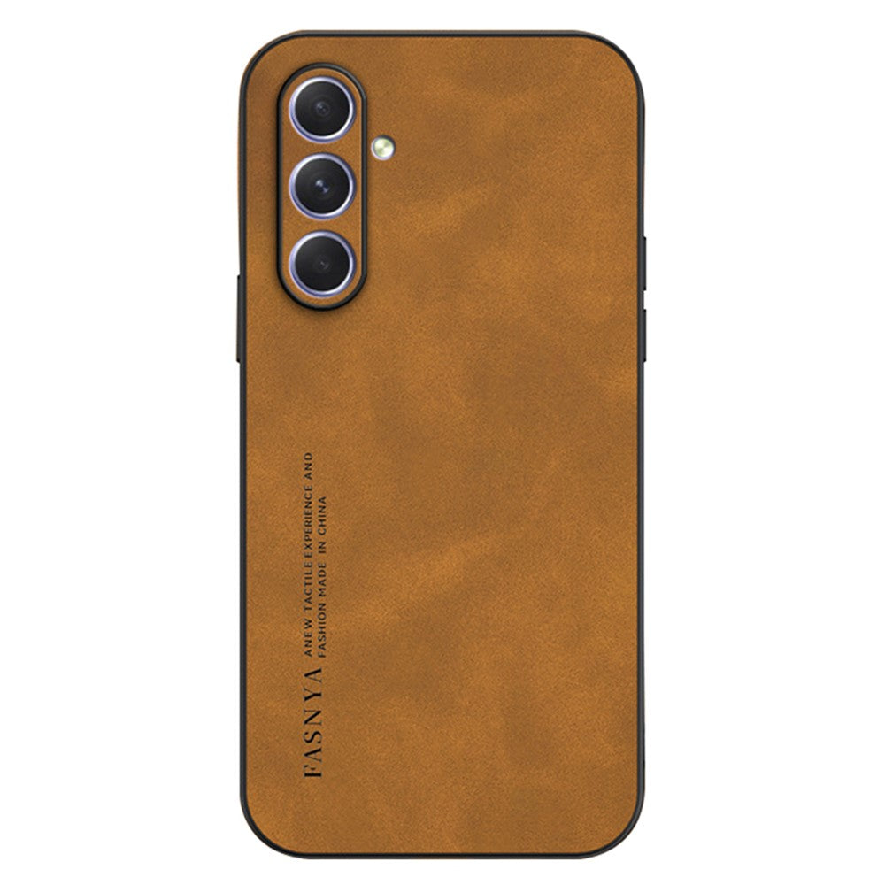 For Samsung Galaxy A24 4G (162.1 x 77.6 x 8.3mm) Case Anti-Drop PU + TPU Slim Phone Cover