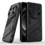 For Xiaomi 14 Ultra Case PC+TPU Dual-Layer Protective Phone Cover Built-in Kickstand