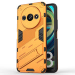 For Xiaomi Redmi A3 / Poco C61 4G Phone Cover PC+TPU Dual-Layer Protection Case Built-in Kickstand