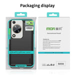 MOFI JK TPU Series-1 til Huawei Nova Y72 4G / Enjoy 70, TPU-mobilcover med kulfiberstruktur og beskyttelse