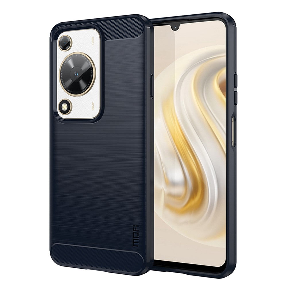MOFI JK TPU Series-1 til Huawei Nova Y72 4G / Enjoy 70, TPU-mobilcover med kulfiberstruktur og beskyttelse