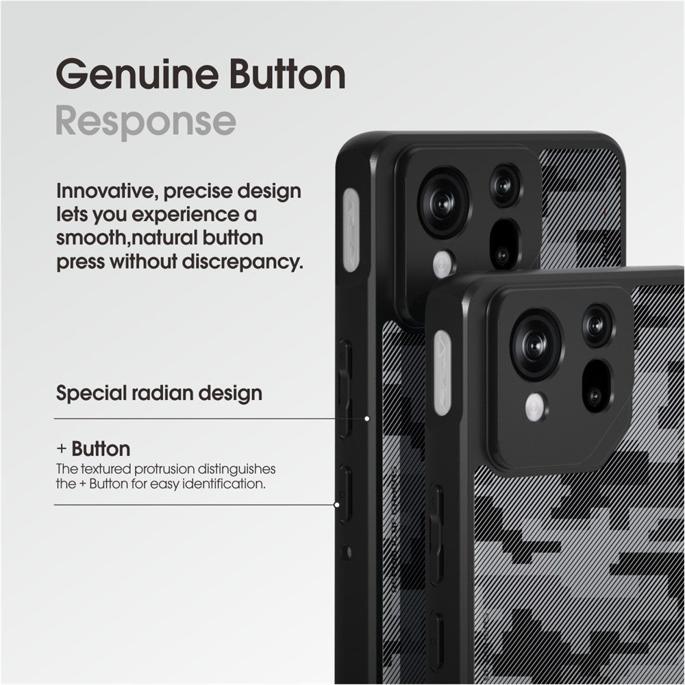 IBMRS Til Asus ROG Phone 8 5G Cover TPU+PC Stødsikker Beskyttelse Telefoncover