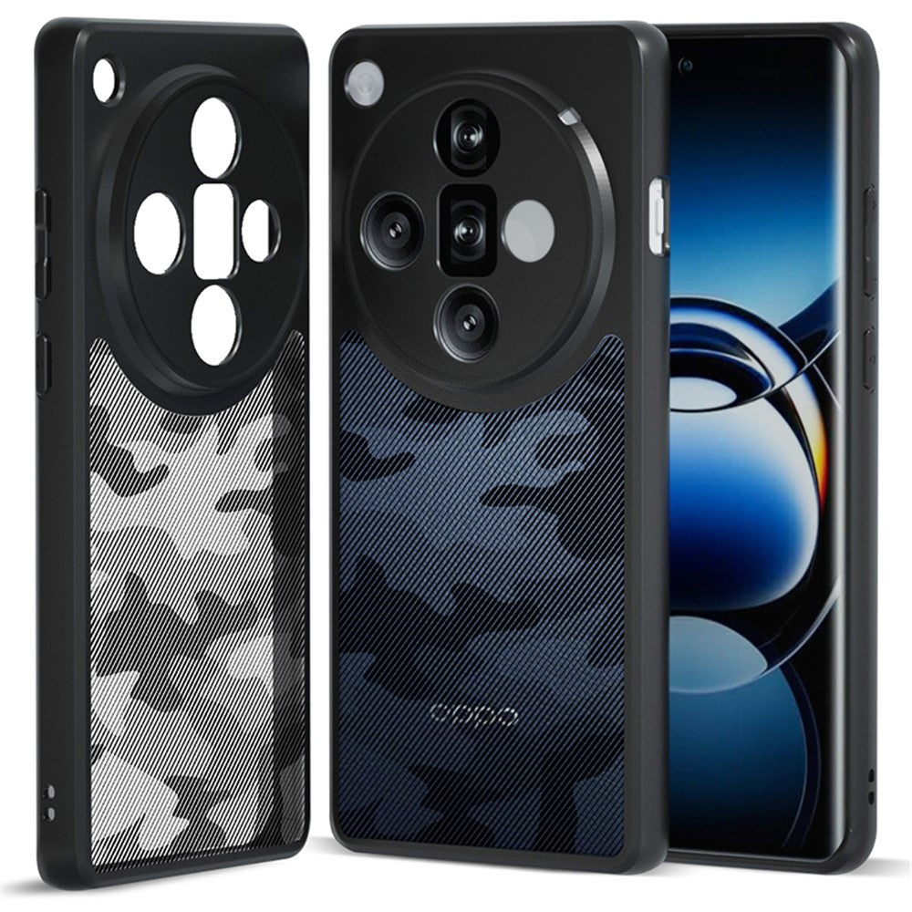 IBMRS For Oppo Find X7 Ultra Case TPU+PC Precise Cutouts Protective Phone Cover