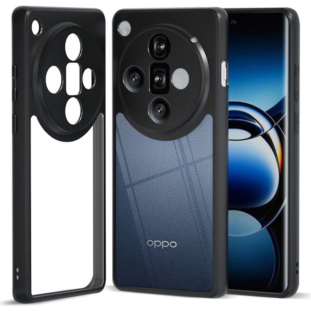 IBMRS For Oppo Find X7 Ultra Case TPU+PC Precise Cutouts Protective Phone Cover