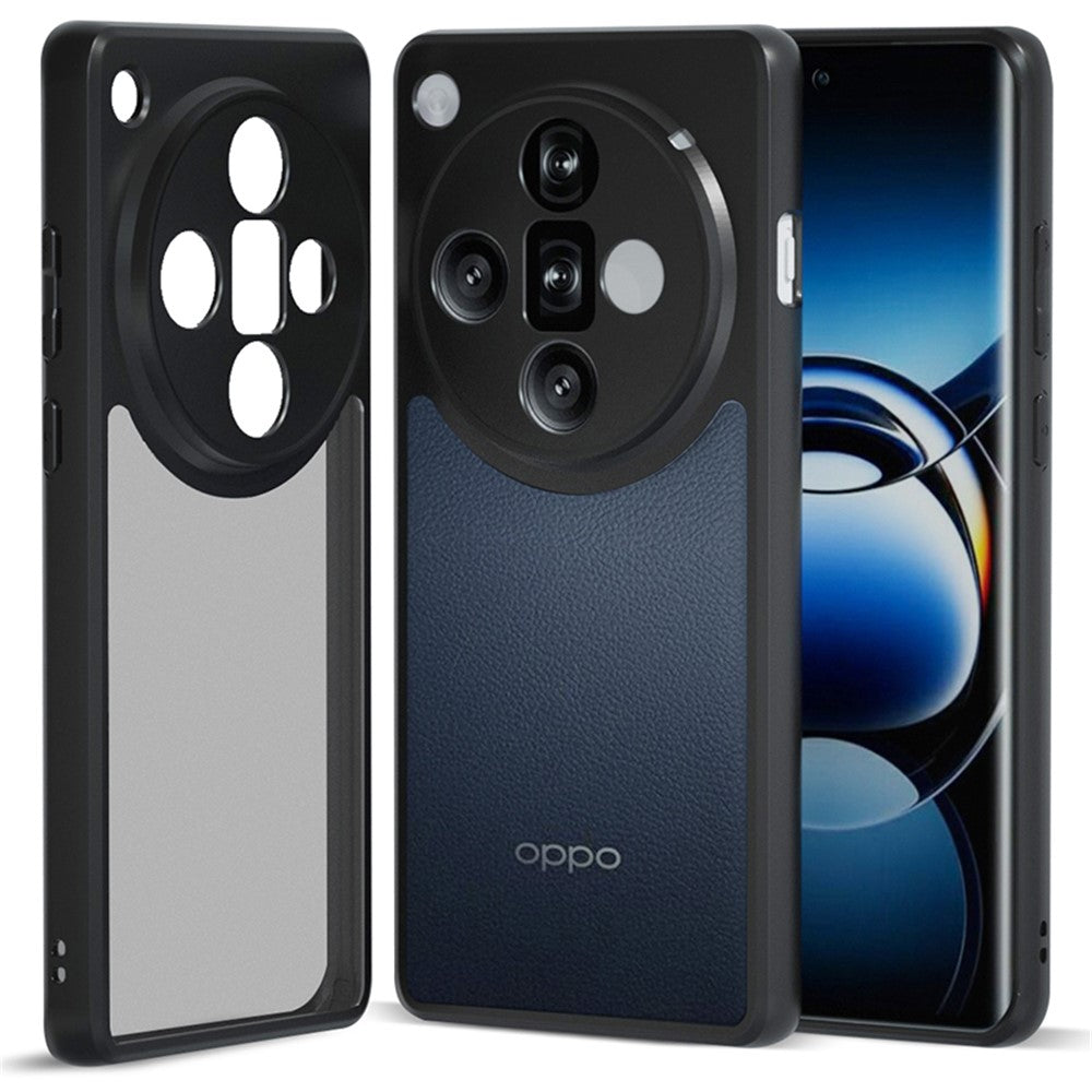 IBMRS For Oppo Find X7 Ultra Case TPU+PC Precise Cutouts Protective Phone Cover